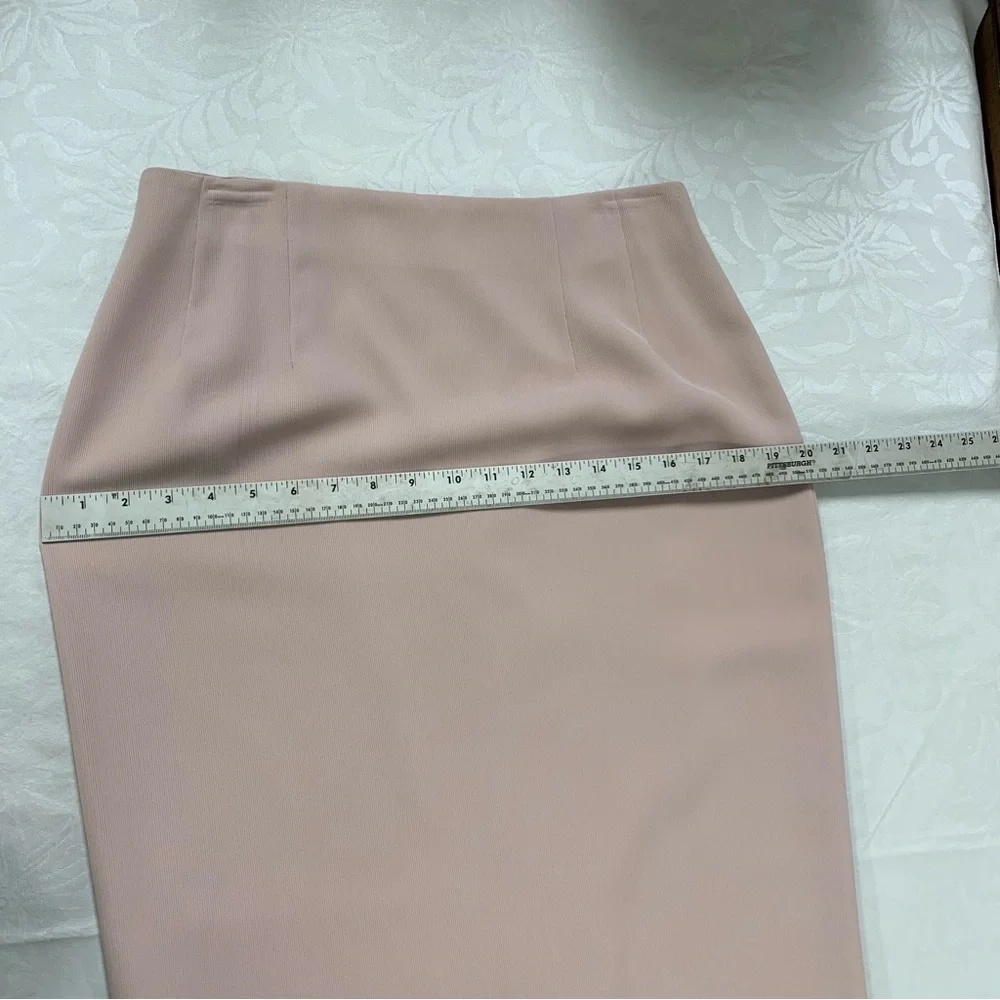 Dusty Pink Maxi Pencil Skirt for Cocktail